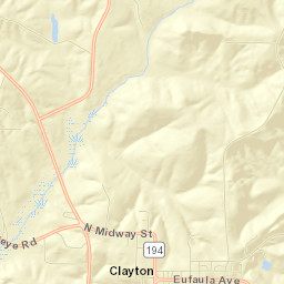 Clayton Street Map