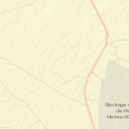 Haoud El Hamra Street Map