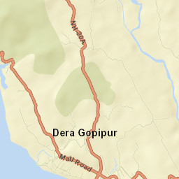 Dera Gopipur Street Map