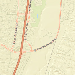 Green Valley Street Map