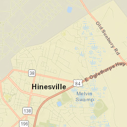 494 Joseph Martin Road, Hinesville, GA 31313 Street Map