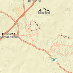 Mazkeret Batya Street Map