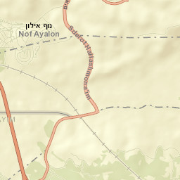 Nof Ayalon Street Map