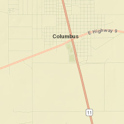 Columbus Street Map