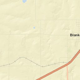 Farm to Market Road 1467, Blanket, TX Street Map