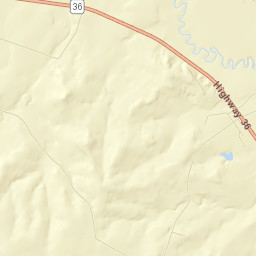 36th Division Memorial Hwy, Gustine, TX Street Map