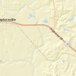 Taylorsville Street Map