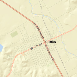 Clifton Street Map