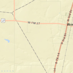Wortham Street Map