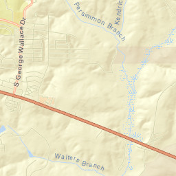 Pike County Street Map
