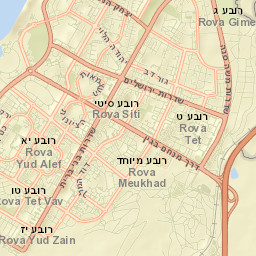 Ashdod Street Map