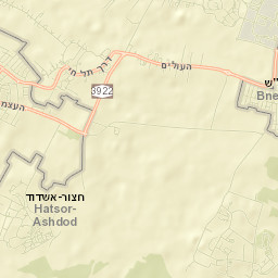 Bnei Ayish Street Map