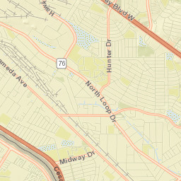 Franklin Dr, El Paso, Texas Street Map