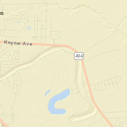 Vienna Bend Street Map