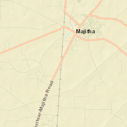 Majitha Street Map