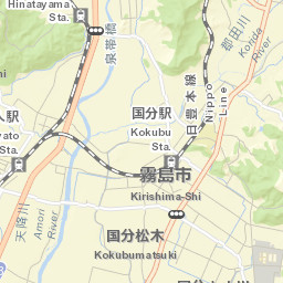 Kokubu-matsuki Street Map