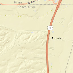 Arivaca Junction Street Map