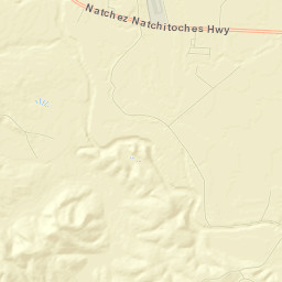 Natchitoches Parish Street Map