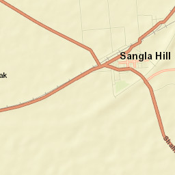 Sangla Hill Street Map