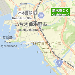 Kushikino Street Map