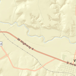 Valley Mills Street Map