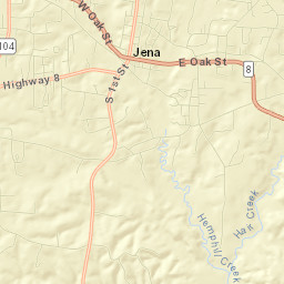 Jena Street Map