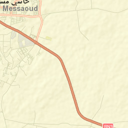 Hassi Messaoud Street Map
