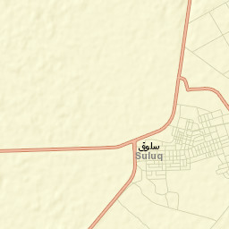 Qaryat Sulūq Street Map
