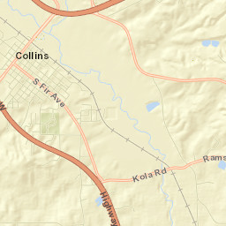 Covington County Street Map