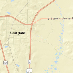 Georgiana Street Map