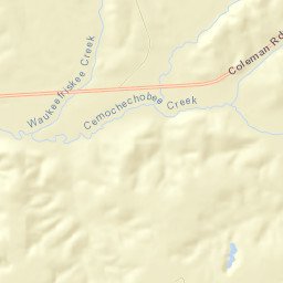 Clay County Street Map
