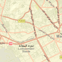Marrakesh Street Map