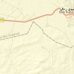 Sidi Rahhal Street Map