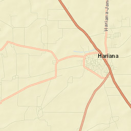 Hariana Street Map