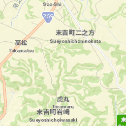 Sueyoshichō-ninokata Street Map