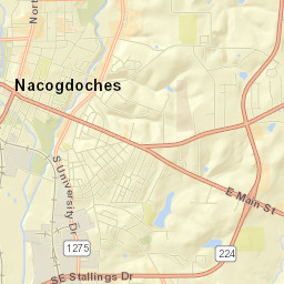Nacogdoches Street Map
