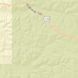 Grant Parish Street Map