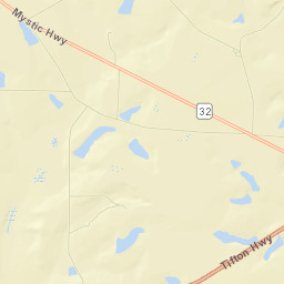 Irwin County Street Map