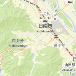 Nichinan Street Map