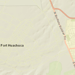 Sierra Vista Street Map