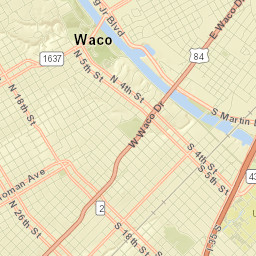 1 Washington Avenue Waco TX 76701 Street Map