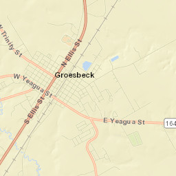 Groesbeck Street Map