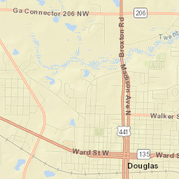 Douglas Street Map