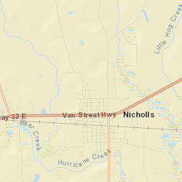 Nicholls Street Map