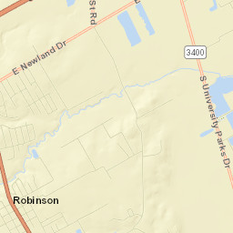 Robinson Street Map