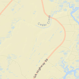 McIntosh County Street Map