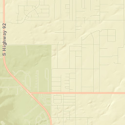 Sierra Vista Southeast Street Map