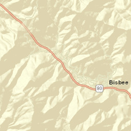Bisbee Street Map