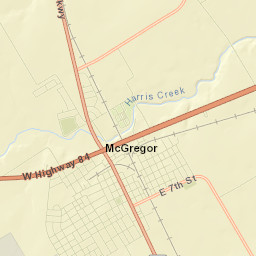 McGregor Street Map