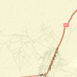 Arfoud Street Map